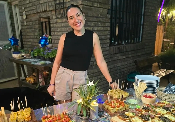 La chef Lucía Gentili en Rosario La Ciudad