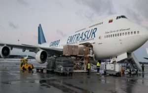 Se fue del país el avión venezolano-iraní retenido en Ezeiza