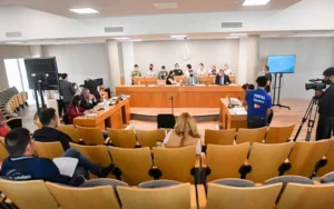 Se realiza el primer simulacro de juicio por jurados en Rosario