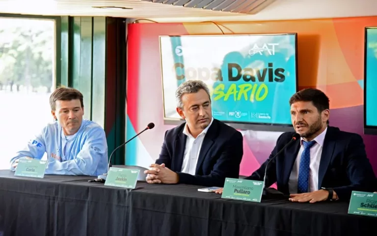 Se realizó la presentación oficial de la Copa Davis