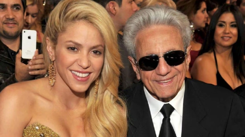William Mebarak, el papá de Shakira, tiene 92 años y fue hospitalizado por una neumonía. La cantante se trasladó desde Miami junto a sus hijos. 