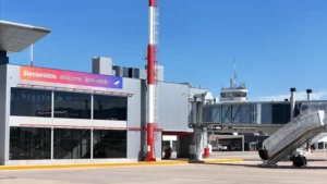 trabajos en el aeropuerto de Rosario