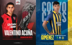 Sudamericano sub-20: Acuña y Giménez, convocados