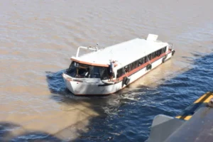 los cruces a la isla desde la fluvial será todos los días
