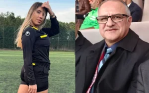 Por un supuesto video sexual, suspendieron a una árbitra y un exdirigente de FIFA