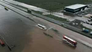 fuerte temporal en Buenos Aires