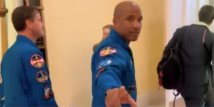 La tripulación de Artemis II durante un tenso episodio en el Capitolio de Estados Unidos