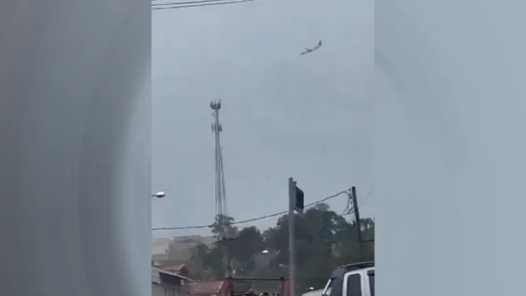 se estrelló un avión en Brasil