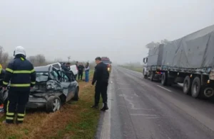 Accidente vial en la ruta 34, en la región