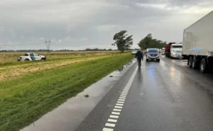 tragedia en la autopista Rosario Buenos Aires