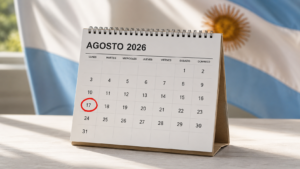 Calendario de feriados en Argentina para el año 2026