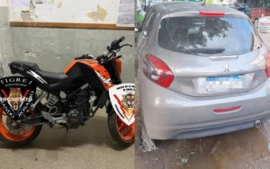 Tras las balaceras, hay ocho detenidos y dos vehículos secuestrados