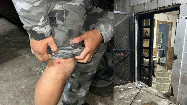 policía herido en un allanamiento