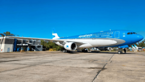 Falleció un nene en pleno vuelo