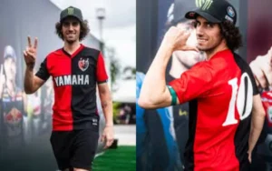 Un piloto español de MotoGP apareció con la de Newell's