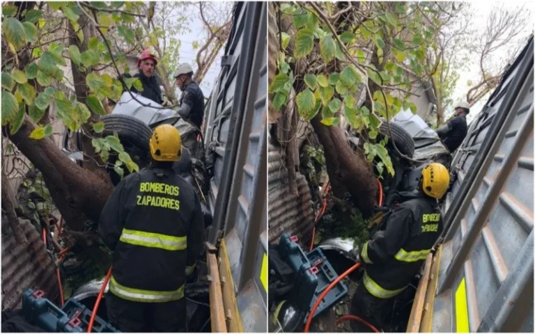 Un tren arrolló a un auto conducido por una mujer en barrio Ludueña