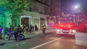 incendio departamento centro de Rosario