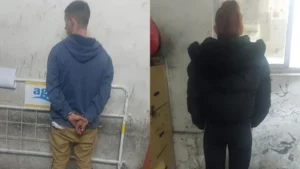 secuestró a su ex pareja y quedó detenido