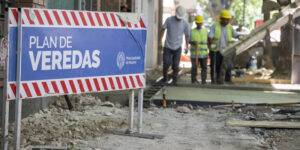 Unos 2000 rosarinos se suman al plan para renovar sus veredas.