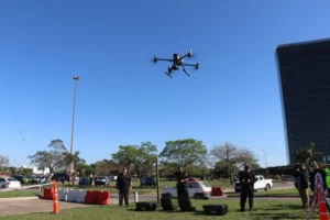 Controles de tránsito con drones