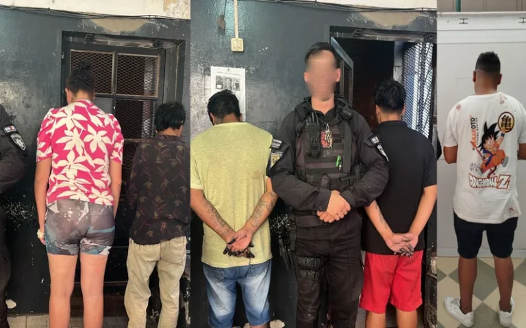 Varios detenidos por una riña en La Fluvial