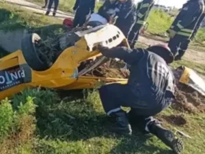 Sergio G. piloto de auto murió en Venado Tuerto