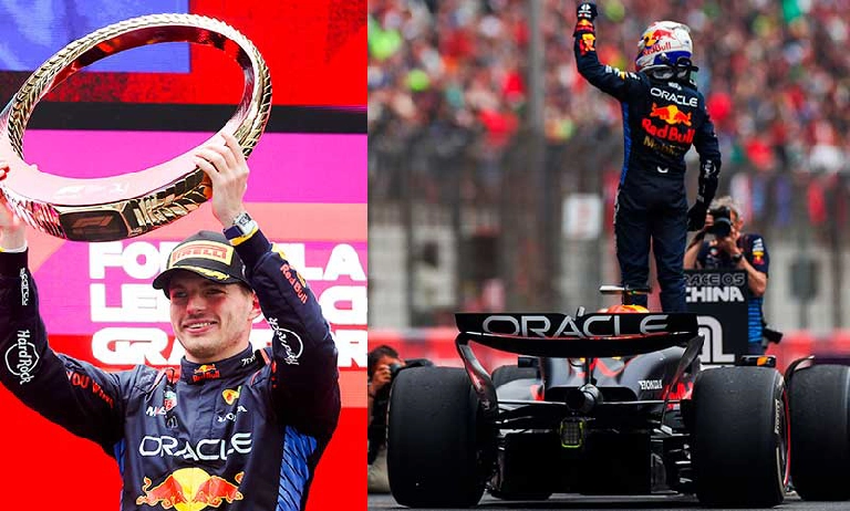 Después de cinco años la Fórmula 1 regresó a China y nuevamente el piloto neerlandés de Red Bull ganó la competencia.