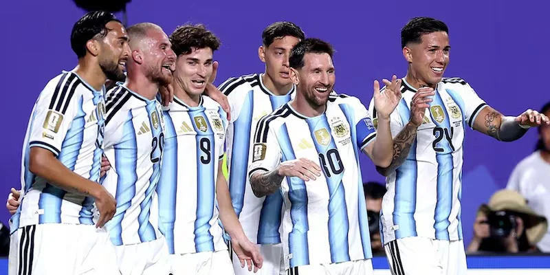 Victoria albiceleste: ganó 2 -0 frente a Austria con goles de Messi