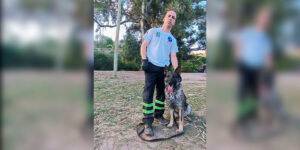 Villa San Isidro: falleció Ika, la perra rescatista que participó en la búsqueda de Loan.