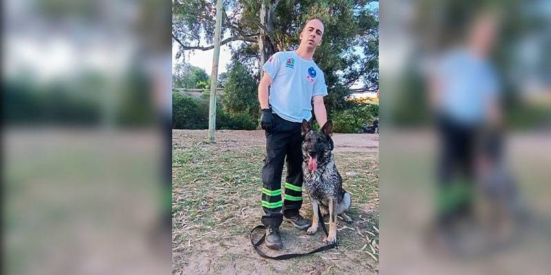 Villa San Isidro: falleció Ika, la perra rescatista que participó en la búsqueda de Loan.