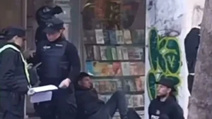 violencia en el centro rosarino