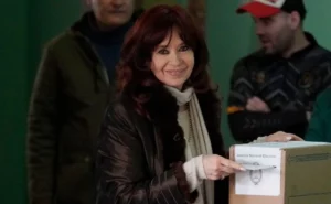 Votó Cristina Kirchner