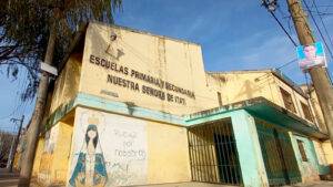 Nueva amenaza a la escuela en barrio Las Flores