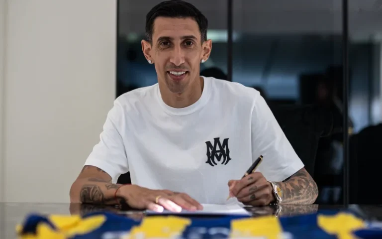 Central puso a la venta la camiseta de Di María con el 11