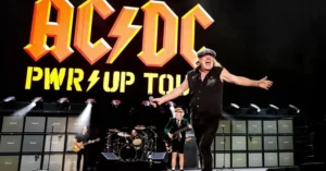 AC/DC en vivo en Brasil antes de su llegada al Monumental