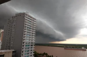 tormenta en rosario