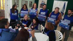 Amsafe realiza una jornada contra la violencia y por la vida