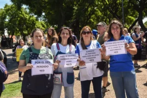 Marcha de Amsafé en distintas ciudades de Santa Fe