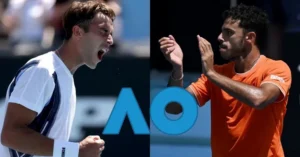 Cerúndolo y Etcheverry en el Australian Open