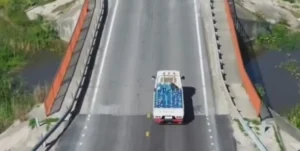 Avanza la repavimentación en la Ruta 39 sobre el Salado