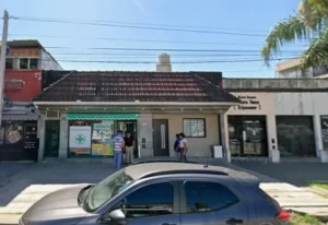 Patrullero en un operativo por balacera narco en Rosario