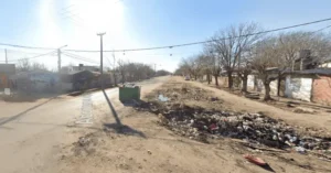 Escena policial en pasillo de zona sudoeste de Rosario