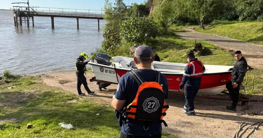 Búsqueda en el Paraná por pescadores de Fray Luis Beltrán