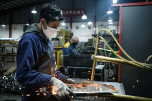 Cae la producción metalúrgica en Rosario