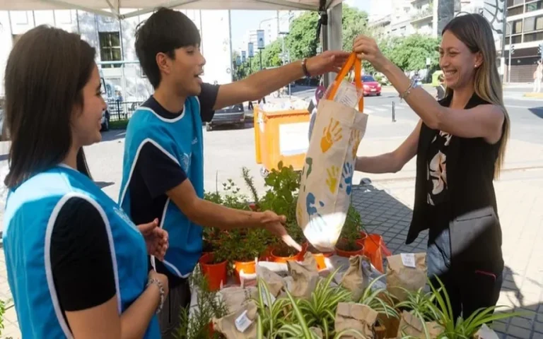 El viernes habrá canje de reciclables en plaza Las Heras