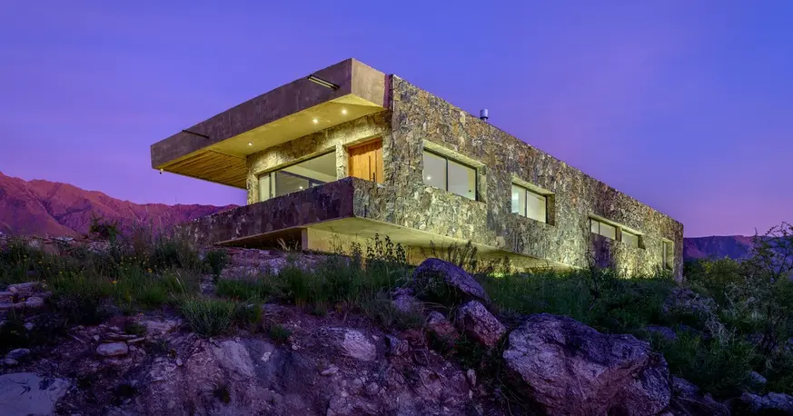 Casas en las sierras de Córdoba que parecen flotar