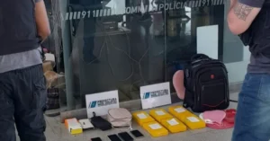 Una mujer cayó en la terminal de Rosario con seis kilos de cocaína