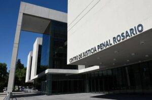 Fachada del Centro de Justicia Penal de Rosario