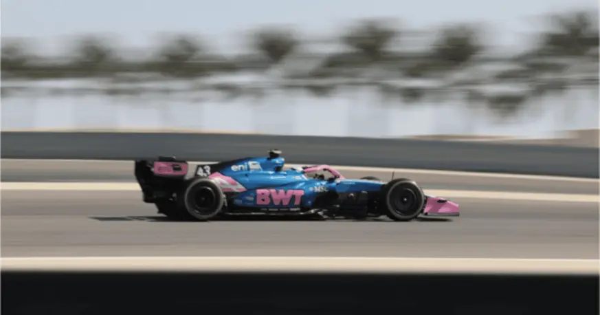 Colapinto brilló con Alpine y fue sexto en los test de F1