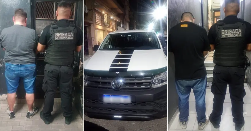 Detienen a dos acusados de extorsionar a una pollería en Francia y Mendoza